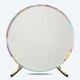 Aperturee Aperturee Balloons Teeth Brush Kids Birthday Round Backdrop